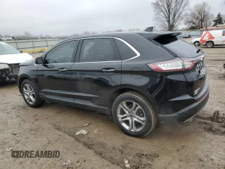 2017 Ford Edge Titanium z VIN 2FMPK3K95HBB20324, wystawiony jako Copart lot #43431055 z przebiegiem 108 006 mil mil oraz Szkoda całkowita • Salvage title. Historia ofert i sprzedaży dostępna na DreamBid. Obrazek 2.