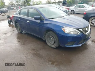 2016 Nissan Sentra S with VIN 3N1AB7AP0GY334860, listed as a IAAI auction lot 42044656 with 135,003 mi miles. Bid and sale history available at carsss.com. Image 1.
