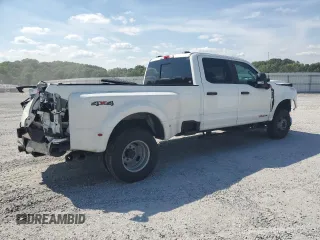 2023 Ford F-350 XL with VIN 1FT8W3DM3PEC71986, listed as a Copart auction lot 55861654 with 14,969 mi miles and Salvage Title. Bid and sale history available at DreamBid. Image 3.