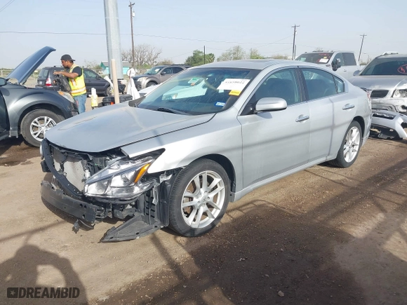 2011 Nissan Maxima 3.5 SV w/Premium Pkg with VIN 1N4AA5AP9BC855880, listed as a IAAI auction lot 41698022 with 48,314 mi miles. Bid and sale history available at carsss.com. Image 18.