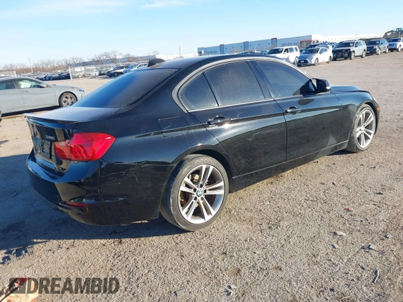 2014 BMW 3 Series 328i with VIN WBA3C1C5XEK112525, listed as a IAAI auction lot 41344289 with 114,525 mi miles. Bid and sale history available at carsss.com. Image 4.