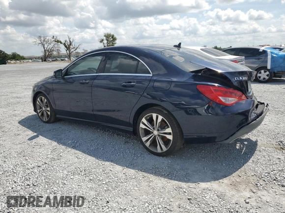 2018 Mercedes-Benz CLA 250 with VIN WDDSJ4EB2JN508634, listed as a Copart auction lot 58508315 with 50,037 mi miles and Clean title. Bid and sale history available at DreamBid. Image 2.