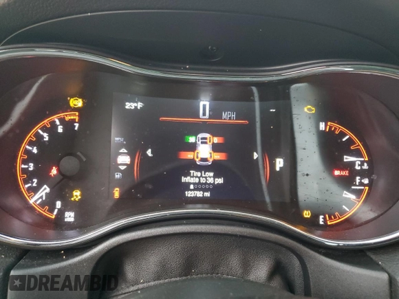 2015 Dodge Durango Limited with VIN 1C4RDJDG5FC843725, listed as a Copart auction lot 87300144 with 123,782 mi miles and Non Repairable. Bid and sale history available at carsss.com. Image 9.