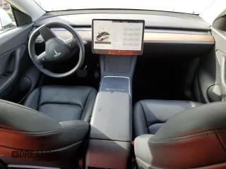 2022 Tesla Model Y Long Range with VIN 7SAYGDEE4NF398710, listed as a Copart auction lot 50510375 with 46,430 mi miles and Non Repairable. Bid and sale history available at DreamBid. Image 8.