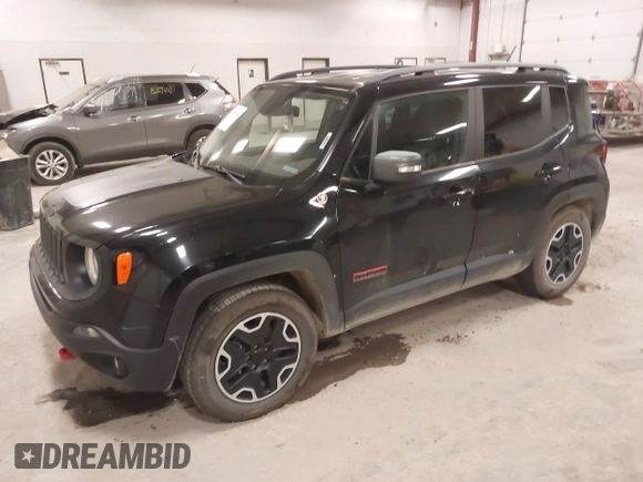 2015 Jeep Renegade Trailhawk with VIN ZACCJBCT7FPB35801, listed as a IAAI auction lot 41991084 with 119,887 mi miles and . Bid and sale history available at DreamBid. Image 17.