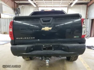 2010 Chevrolet Avalanche LTZ with VIN 3GNVKGE01AG226716, listed as a Copart auction lot 63428994 with 0 mi miles and Salvage Title. Bid and sale history available at carsss.com. Image 6.
