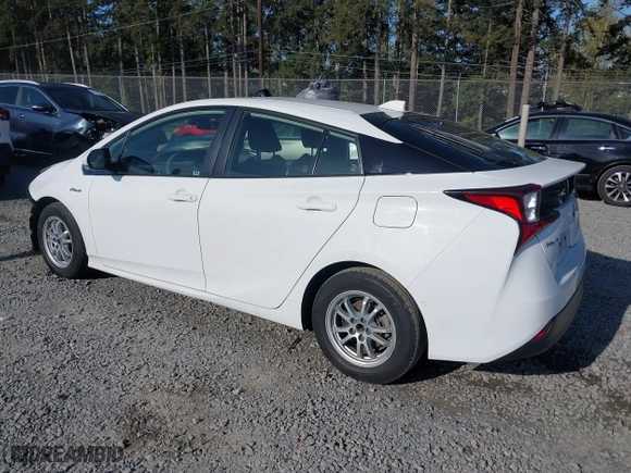2020 Toyota Prius L Eco with VIN JTDKARFU5L3124692, listed as a IAAI auction lot 42019339 with 178,081 mi miles. Bid and sale history available at carsss.com. Image 3.