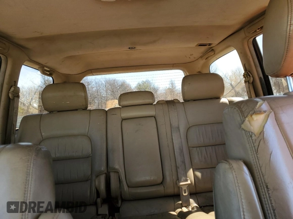 2000 Lexus LX 470 z VIN JT6HT00W1Y0096061, wystawiony jako Copart lot #52499155 z przebiegiem 199 914 mil mil oraz Tytuł czysty. Historia ofert i sprzedaży dostępna na DreamBid. Obrazek 10.