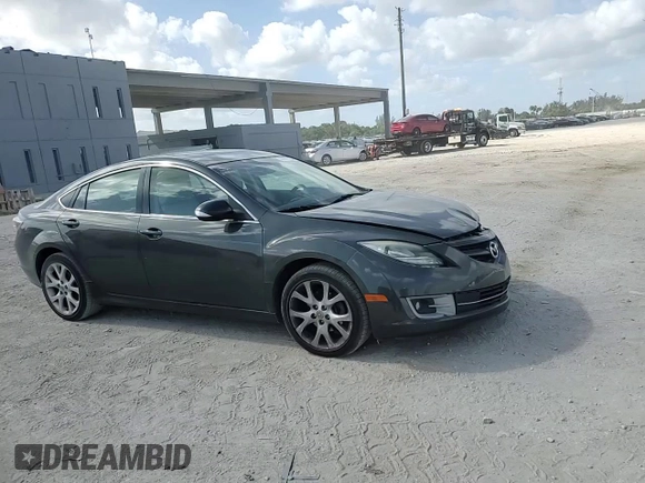 2012 Mazda 6 S Grand Touring with VIN 1YVHZ8CB3C5M01824, listed as a Copart auction lot 80911134 with 53,355 mi miles and Salvage Title. Bid and sale history available at DreamBid. Image 10.