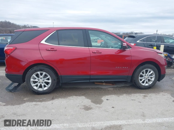 2019 Chevrolet Equinox LT with VIN 2GNAXKEVXK6297943, listed as a IAAI auction lot 41527722 with 85,090 mi miles and . Bid and sale history available at DreamBid. Image 13.