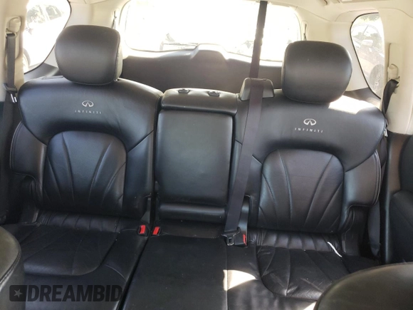 2011 Infiniti QX56 8-passenger with VIN JN8AZ2NC3B9301292, listed as a Copart auction lot 64829454 with 175,001 mi miles and Salvage Title. Bid and sale history available at carsss.com. Image 10.