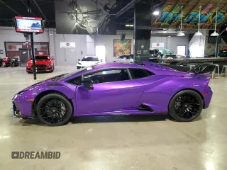 2023 Lamborghini Huracan z VIN ZHWUA6ZX7PLA21724, wystawiony jako Copart lot #78715274 z przebiegiem 1203 mil mil oraz Szkody całkowita. Historia ofert i sprzedaży dostępna na DreamBid. Obrazek 3.