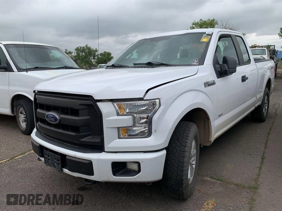 2017 Ford F-150 XL with VIN 1FTEX1EP1HKE24350, listed as a IAAI auction lot 42854253 with 141,639 mi miles and . Bid and sale history available at DreamBid. Image 3.