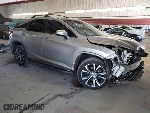 2017 Lexus RX 350 with VIN 2T2BZMCA0HC096896, listed as a Copart auction lot 44781065 with 77,110 mi miles and Salvage Title. Bid and sale history available at DreamBid. Image 4.