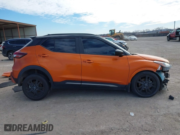 2023 Nissan Kicks SR with VIN 3N1CP5DV8PL490487, listed as a IAAI auction lot 41624376 with 25,525 mi miles and . Bid and sale history available at carsss.com. Image 14.