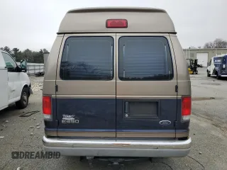 2001 Ford Econoline Cargo Recreational with VIN 1FDPE24L51HB59174, listed as a Copart auction lot 84857404 with 129,690 mi miles and Salvage Title. Bid and sale history available at DreamBid. Image 6.