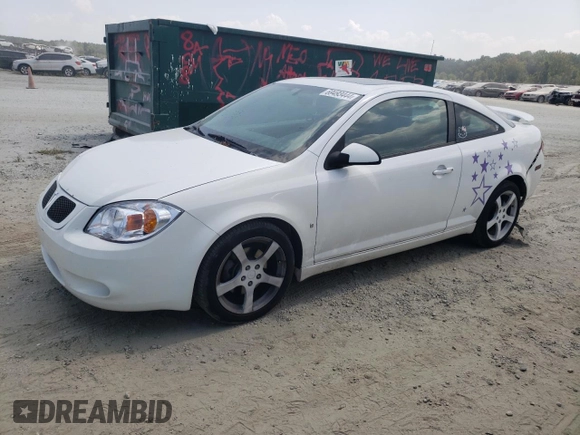 2007 Pontiac G5 GT z VIN 1G2AN15B377130334, wystawiony jako Copart lot #69493444 z przebiegiem 161 874 mil mil oraz Szkoda całkowita • Salvage title. Historia ofert i sprzedaży dostępna na DreamBid. Obrazek 1.