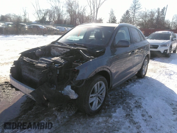 2017 Audi Q3 Premium with VIN WA1ECCFSXHR014173, listed as a IAAI auction lot 41637591 with 165,508 mi miles. Bid and sale history available at carsss.com. Image 17.