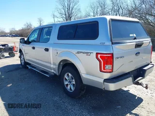 2016 Ford F-150 XLT with VIN 1FTEW1EPXGFC66567, listed as a IAAI auction lot 41801117 with 147,600 mi miles. Bid and sale history available at carsss.com. Image 3.