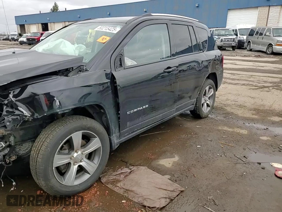 2017 Jeep Compass High Altitude z VIN 1C4NJCEB3HD185342, wystawiony jako Copart lot #50215425 z przebiegiem Nie podano mil oraz Czysty tytuł • Clean title. Historia ofert i sprzedaży dostępna na DreamBid. Obrazek 11.