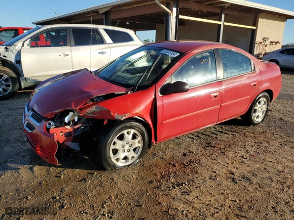 2003 Dodge Neon SXT with VIN 1B3ES56C53D187412, listed as a Copart auction lot 87037824 with 169,117 mi miles and Salvage Title. Bid and sale history available at carsss.com. Image 1.