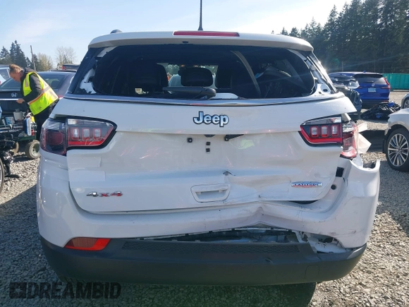2023 Jeep Compass Latitude with VIN 3C4NJDBN7PT561666, listed as a IAAI auction lot 41956815 with 49,392 mi miles and . Bid and sale history available at DreamBid. Image 16.