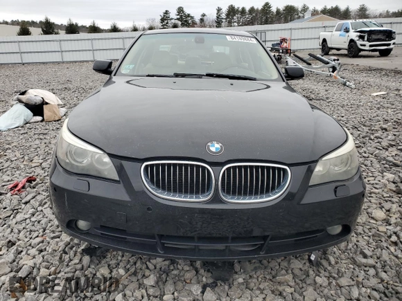 2006 BMW 5 Series 530xi with VIN WBANF73596CC34522, listed as a Copart auction lot 84189884 with Not Provided miles and Salvage Title. Bid and sale history available at DreamBid. Image 5.