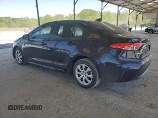 2022 Toyota Corolla LE with VIN 5YFEPMAE4NP344270, listed as a Copart auction lot 53124835 with 38,407 mi miles and Salvage Title. Bid and sale history available at DreamBid. Image 2.