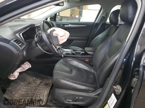 2013 Ford Fusion Titanium with VIN 3FA6P0K93DR341938, listed as a Copart auction lot 50598445 with 173,917 mi miles and Salvage Title. Bid and sale history available at DreamBid. Image 7.