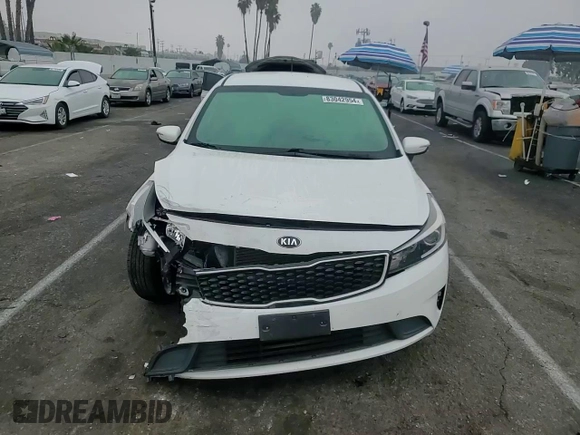 2018 Kia Forte5 LX with VIN KNAFK5A85J5773795, listed as a Copart auction lot 83042954 with 56,267 mi miles and Salvage Title. Bid and sale history available at carsss.com. Image 11.