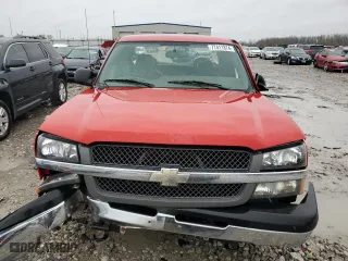 2004 Chevrolet Silverado 1500 Work Truck with VIN 1GCEC19X84Z278942, listed as a Copart auction lot 77411874 with 145,437 mi miles and Salvage Title. Bid and sale history available at carsss.com. Image 5.