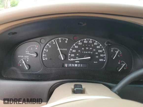 2001 Ford Explorer with VIN 1FMZU75E41ZA10287, listed as a Copart auction lot 59129875 with 229,359 mi miles and Salvage title. Bid and sale history available at DreamBid. Image 9.