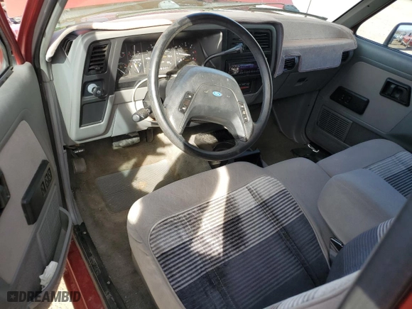 1992 Ford Ranger Splash with VIN 1FTCR15X5NPA54097, listed as a Copart auction lot 43804445 with 19,097 mi miles and Salvage Title. Bid and sale history available at carsss.com. Image 8.