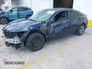 2018 Honda Civic Sedan LX with VIN 19XFC2F59JE010177, listed as a IAAI auction lot 42009728 with 91,404 mi miles. Bid and sale history available at carsss.com. Image 18.
