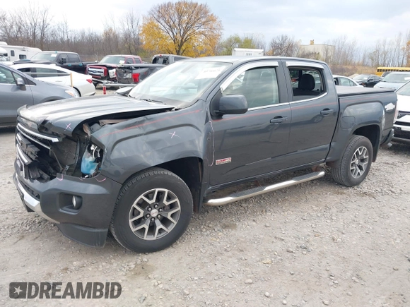 2016 GMC Canyon 4WD SLE with VIN 1GTG6CE38G1165896, listed as a IAAI auction lot 40716621 with 116,684 mi miles. Bid and sale history available at carsss.com. Image 17.