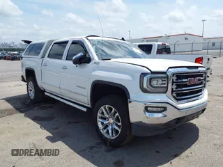 2018 GMC Sierra 1500 SLT z VIN 3GTU2NEC9JG240754, wystawiony jako IAAI lot #41890229 z przebiegiem 183 966 mil mil oraz . Historia ofert i sprzedaży dostępna na DreamBid. Obrazek 1.