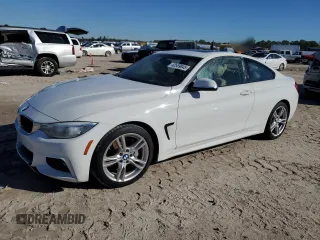 2017 BMW 4 Series 430i with VIN WBA4R7C50HK876667, listed as a Copart auction lot 42559845 with Not Provided miles and Salvage Title. Bid and sale history available at carsss.com. Image 1.