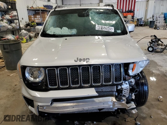 2020 Jeep Renegade Latitude with VIN ZACNJABB6LPK93728, listed as a Copart auction lot 49152845 with 52,272 mi miles and Clean Title. Bid and sale history available at carsss.com. Image 5.