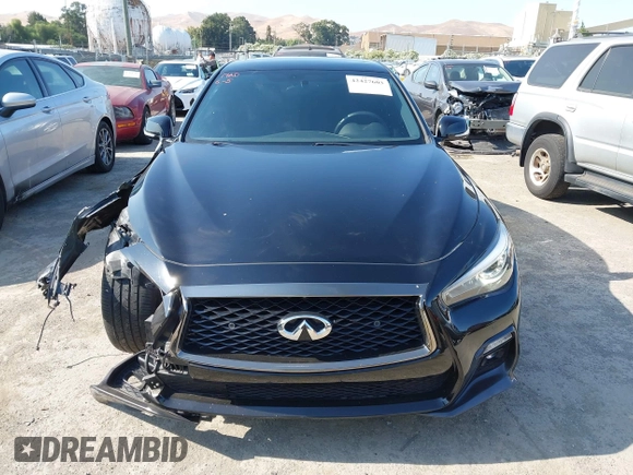 2020 Infiniti Q50 Pure with VIN JN1EV7AP5LM204983, listed as a IAAI auction lot 42427603 with 19,983 mi miles and . Bid and sale history available at DreamBid. Image 13.