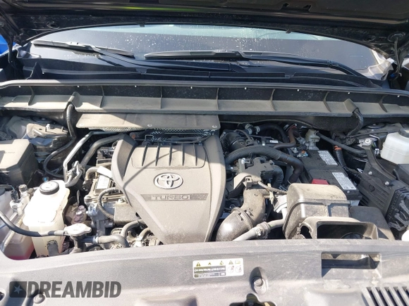 2024 Toyota Highlander LE with VIN 5TDKDRBH2RS570175, listed as a IAAI auction lot 42134337 with 26,887 mi miles and . Bid and sale history available at DreamBid. Image 10.