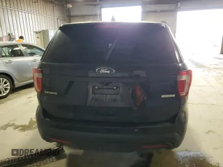 2016 Ford Police Interceptor Utility z VIN 1FM5K8AT6GGB65457, wystawiony jako Copart lot #48235605 z przebiegiem 104 513 mil mil oraz Szkoda całkowita • Salvage title. Historia ofert i sprzedaży dostępna na DreamBid. Obrazek 6.