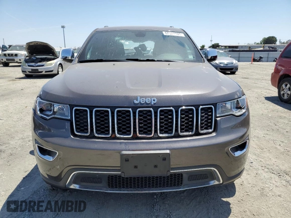 2017 Jeep Grand Cherokee Limited with VIN 1C4RJEBG5HC732162, listed as a Copart auction lot 60524005 with 82,058 mi miles and Salvage title. Bid and sale history available at DreamBid. Image 5.