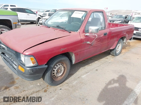 1993 Toyota 2WD Pickups with VIN 4TARN81A0PZ083185, listed as a IAAI auction lot 41876634 with 175,398 mi miles. Bid and sale history available at carsss.com. Image 2.