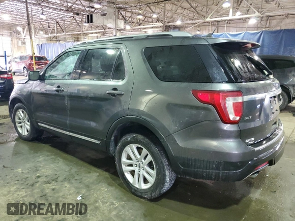 2018 Ford Explorer XLT with VIN 1FM5K8DH9JGC95389, listed as a Copart auction lot 45049595 with 107,622 mi miles and Clean Title. Bid and sale history available at DreamBid. Image 2.