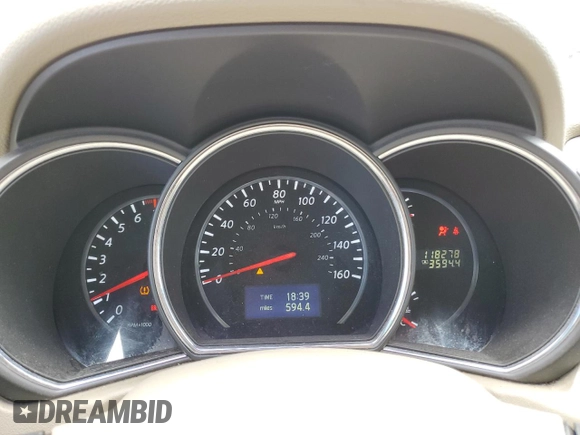 2013 Nissan Murano SV z VIN JN8AZ1MUXDW213171, wystawiony jako Copart lot #56042265 z przebiegiem 118 278 mil mil oraz Szkoda całkowita • Salvage title. Historia ofert i sprzedaży dostępna na DreamBid. Obrazek 9.