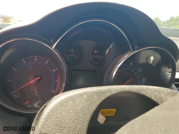 2015 Chevrolet Cruze LTZ with VIN 1G1PG5SBXF7287894, listed as a Copart auction lot 55396624 with 0 mi miles and Salvage Title. Bid and sale history available at carsss.com. Image 9.