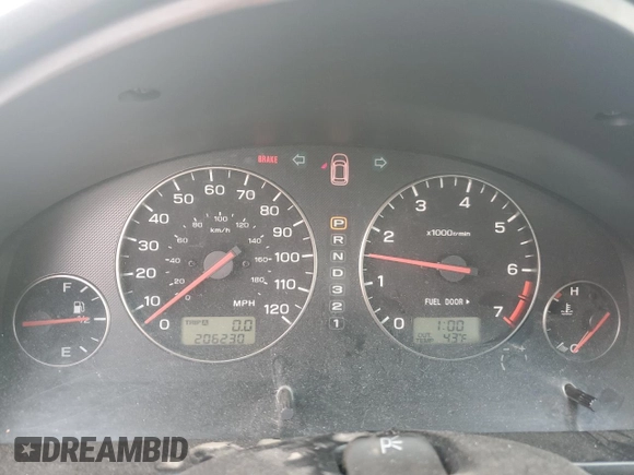 2003 Subaru Legacy L with VIN 4S3BE635337206073, listed as a Copart auction lot 54269664 with 206,230 mi miles and Salvage title. Bid and sale history available at DreamBid. Image 9.