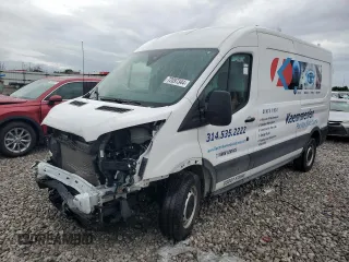 2023 Ford Transit Cargo with VIN 1FTBR1C86PKA11637, listed as a Copart auction lot 72097344 with 26,293 mi miles and Salvage Title. Bid and sale history available at DreamBid. Image 1.