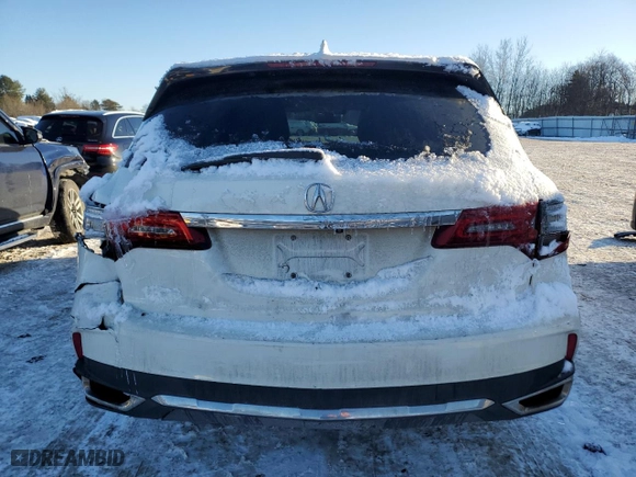 2018 Acura MDX with VIN 5J8YD4H39JL019127, listed as a Copart auction lot 88843975 with 141,004 mi miles and Salvage Title. Bid and sale history available at carsss.com. Image 6.