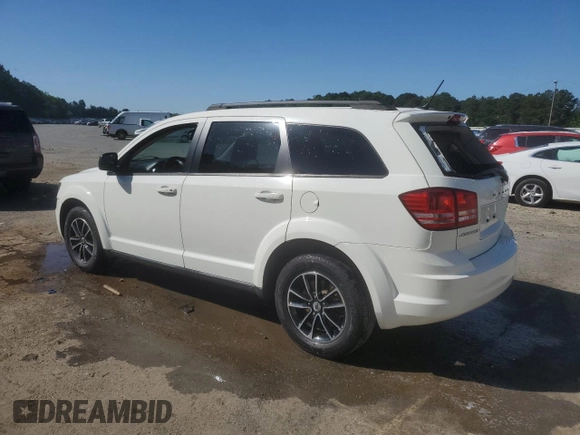 2018 Dodge Journey SE with VIN 3C4PDCAB6JT386173, listed as a Copart auction lot 52683195 with 133,440 mi miles and Salvage Title. Bid and sale history available at carsss.com. Image 2.